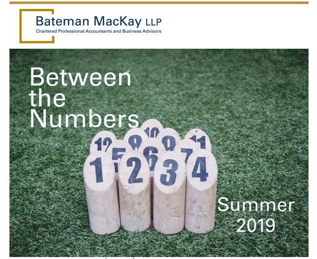 Between the Numbers Summer 2019