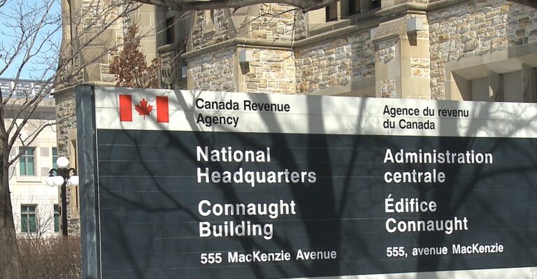 CRA National Headquarters sign