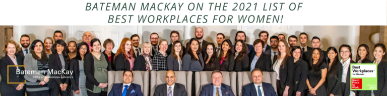 Bateman MacKay made it to the 2021 List of Best Workplaces for Women!